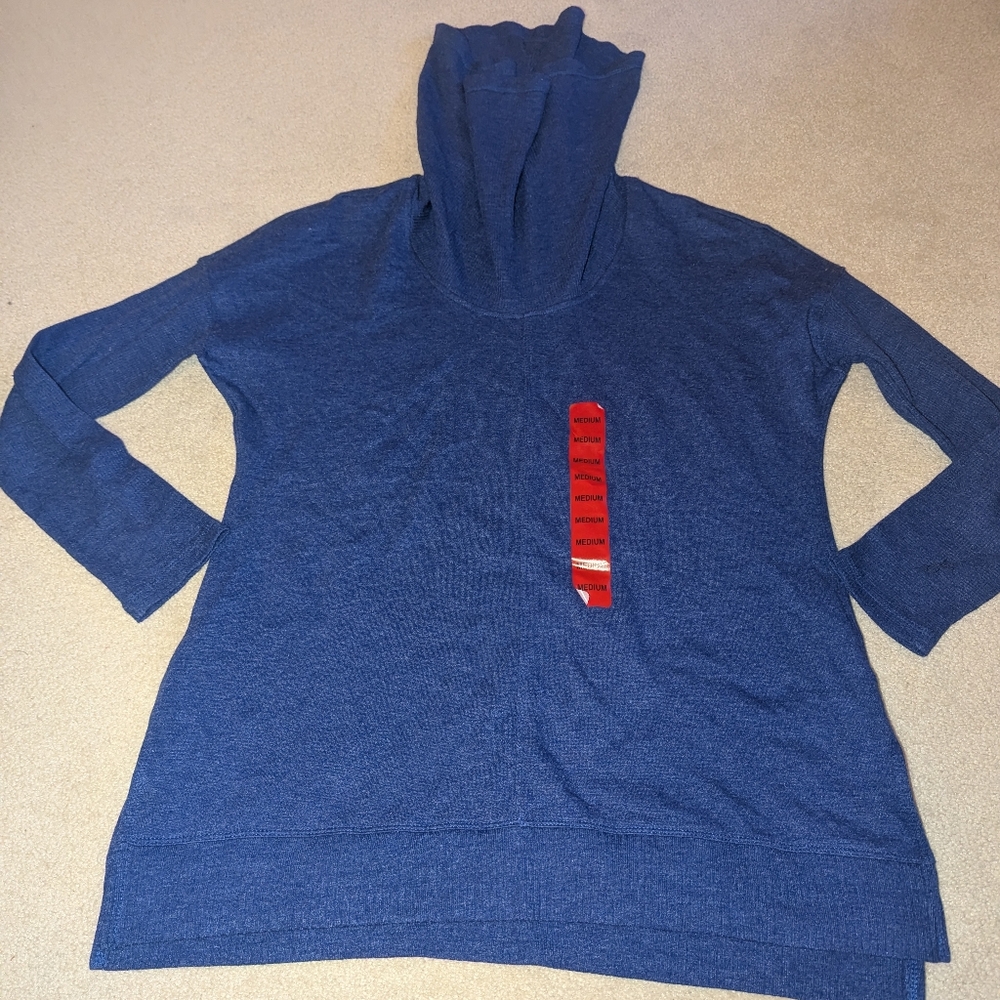 Marc New York By Andrew Marc Purple Tension Sweater Sz M